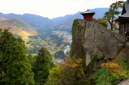 Autumn Templeの写真素材
