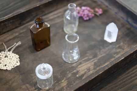 Vial of displayの写真素材