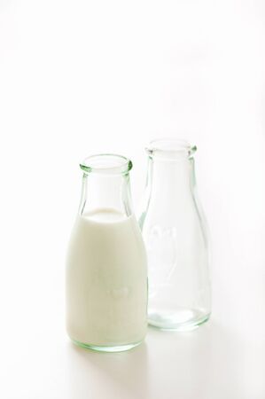 Bottle of milkの写真素材