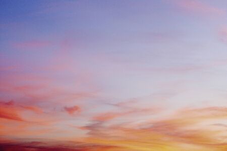 Empty sunsetの写真素材