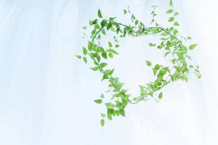 Leasing for heart-shapedの写真素材