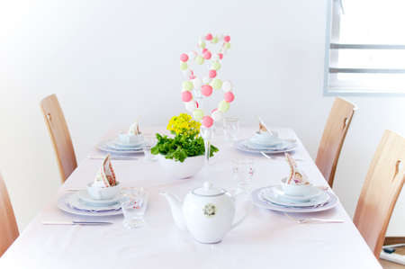 Table coordinationの写真素材