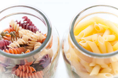Bottle of pastaの写真素材