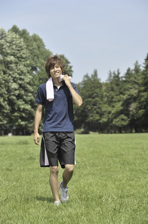 Walkingの写真素材