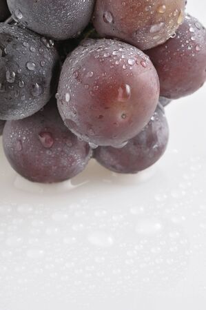 Kyoho grapeの写真素材