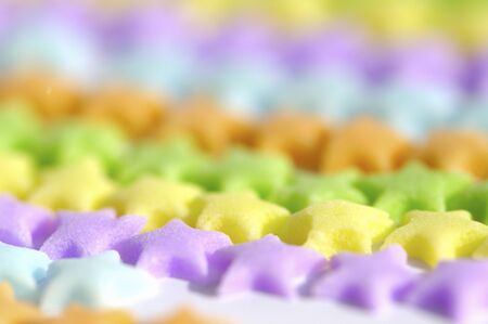 The starshaped candyの写真素材