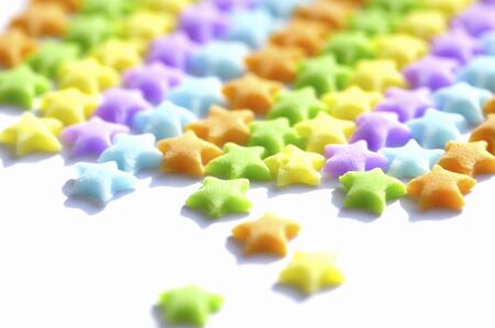 The starshaped candyの写真素材
