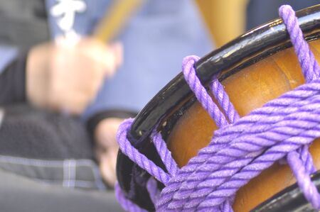 Contact musical accompaniment drumの写真素材
