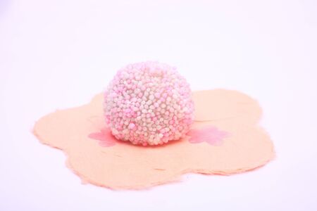 Round shape cakeの写真素材