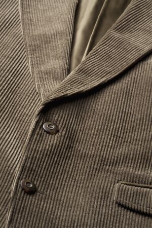 Corduroy jacket for menの写真素材