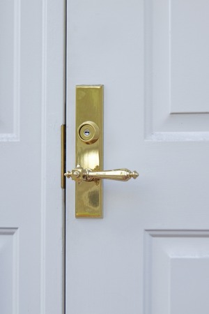 Residential doorの写真素材