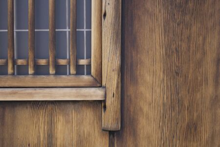 Japanese-style architecture of the windowの写真素材