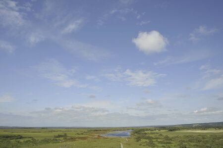 Sarobetsu wetlandsの写真素材