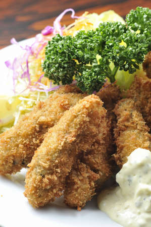 Fried foodsの写真素材