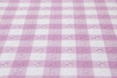 Plaid placematsの写真素材