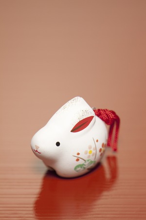 Ornaments zodiac rabbitの写真素材