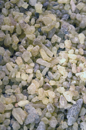 A large amount of frankincense A large amount of frankincense