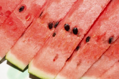 Cut watermelon