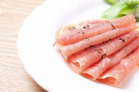 Raw ham