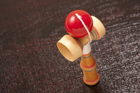 Kendama of traditional toys of Japanの写真素材