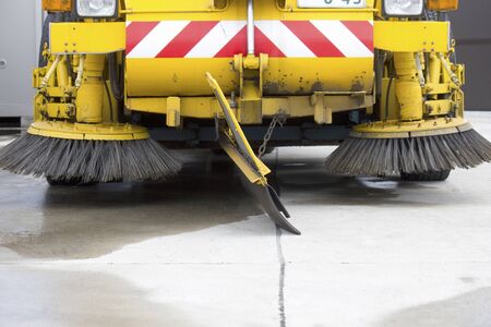 Sweepers of brushの写真素材