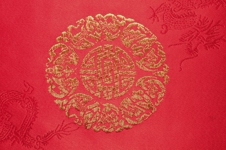 Chinese-style decoration fabricの写真素材