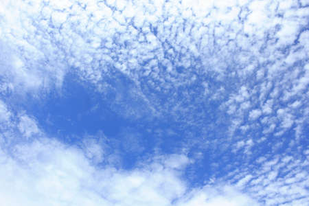 Autumn sky and clouds of scales