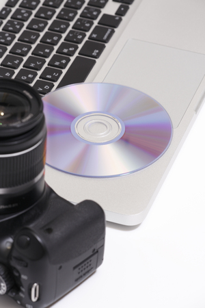 Digital camera and a laptop computer