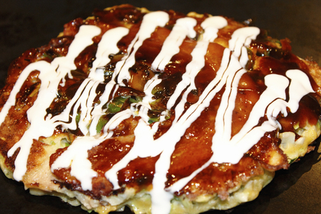 Okonomiyakiの写真素材