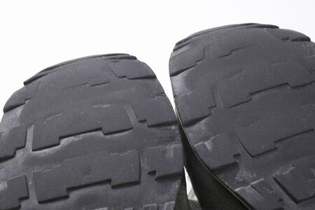 Worn solesの写真素材