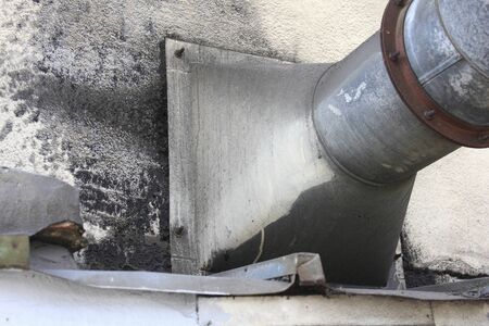 Dirty ventilation ductsの写真素材