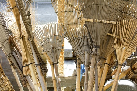 Park cleaning toolsの写真素材