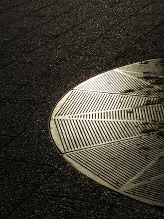 Water intake bracket of the park of Uekiの写真素材