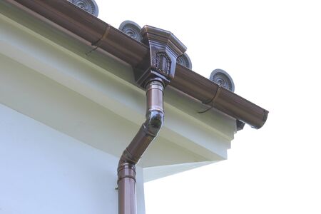 Rain gutters of Japanese-style house of Japanese style