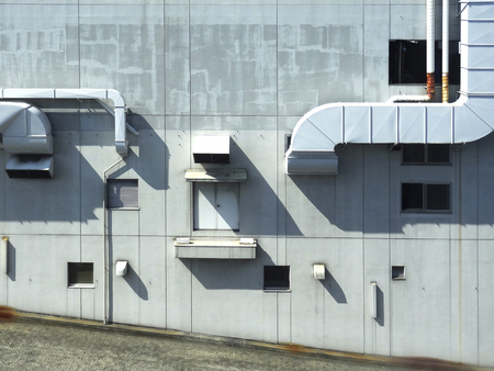 Ventilation ducts of the plant