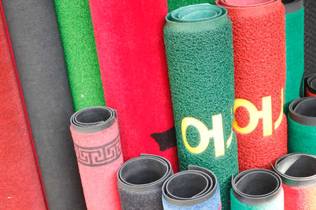Peddle plastic mat