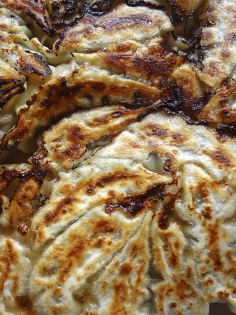 Fried dumplingsの写真素材