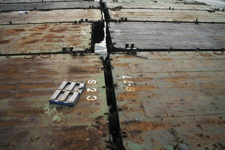 Rust ironの写真素材