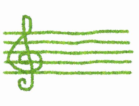 Leaves of musicの写真素材