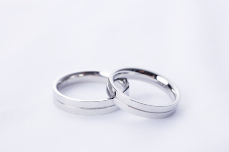 Wedding ringsの写真素材