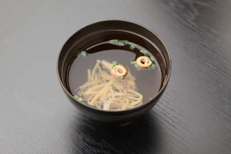 Japanese brothの写真素材