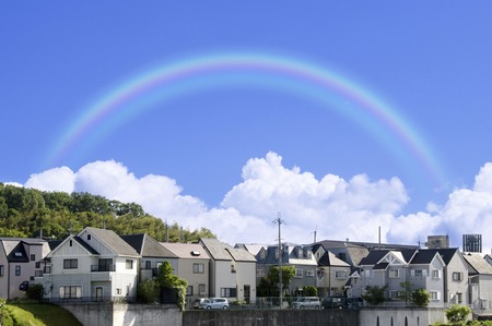 Residential areaの写真素材