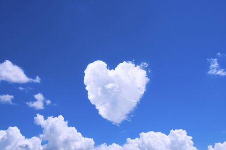 Heart of clouds