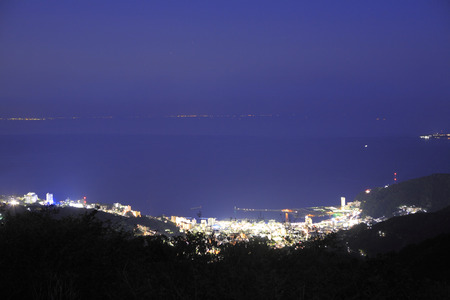 Atami night viewの写真素材
