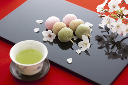 Three-color ballsの写真素材