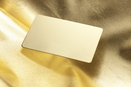 Gold cardの写真素材