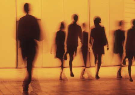 The commute to businessmanの写真素材