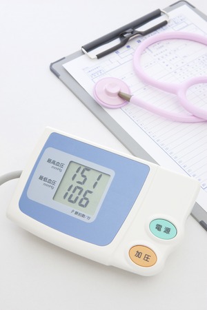 Blood pressure meterの写真素材
