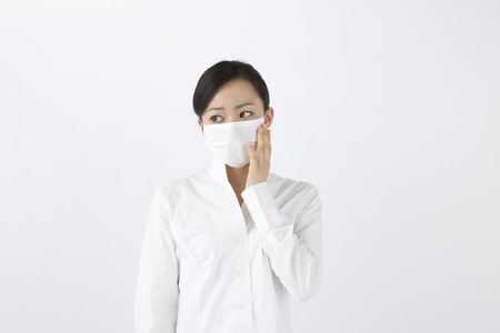 Female maskの写真素材