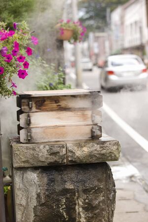 Onsen Manjuの写真素材
